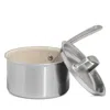 Made In Ceramiclad 2 Qt. Nonstick Saucepan And Lid In Ceramiclad