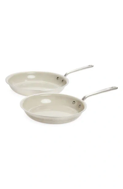 Made In Ceramiclad® Nonstick Frying Pan Set In White