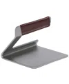Made In Leather Handle Sleeve Grill Press In Gray