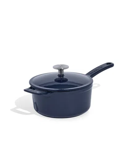 Made In Enameled Cast Iron 2-quarts Saucepan With Lid