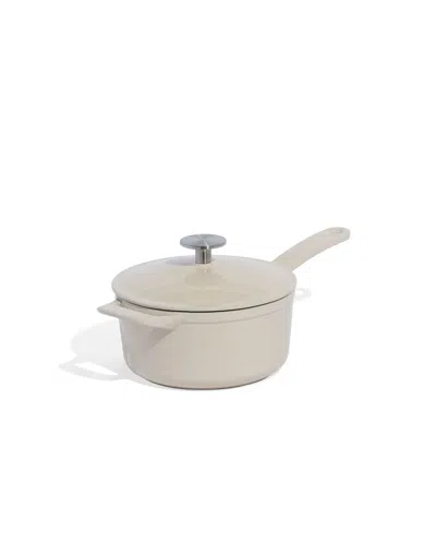 Made In Enameled Cast Iron 2-quarts Saucepan With Lid