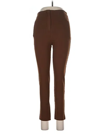 Pre-owned Made In Italy Active Pants In Brown