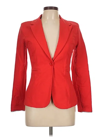 Pre-owned Made In Italy Blazer Jacket In Red