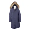 Made In Italy Blue Virgin Wool Jacket In Blue