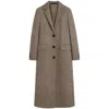 Made In Italy Brown Wool Jackets & Coat In Brown