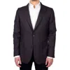 Made In Italy Brown Wool Vergine Blazer In Brown