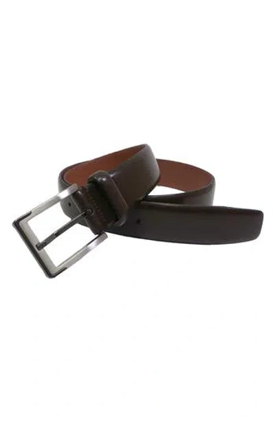 Made In Italy By Boconi Leather Belt In Brown