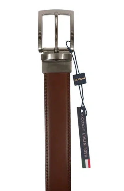 Made In Italy By Boconi Reversible Leather Belt In Multi