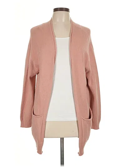 Pre-owned Made In Italy Cardigan Sweater In Pink