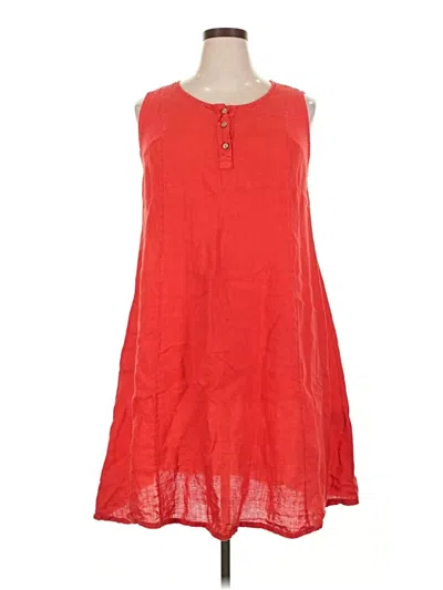 Pre-owned Made In Italy Casual Dress In Red