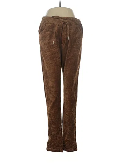 Pre-owned Made In Italy Casual Pants In Brown