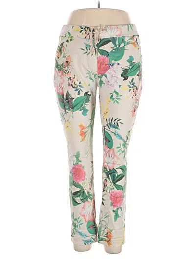 Pre-owned Made In Italy Casual Pants In Pink
