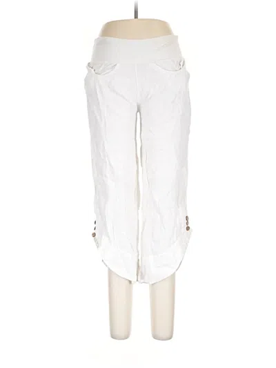 Pre-owned Made In Italy Casual Pants In White