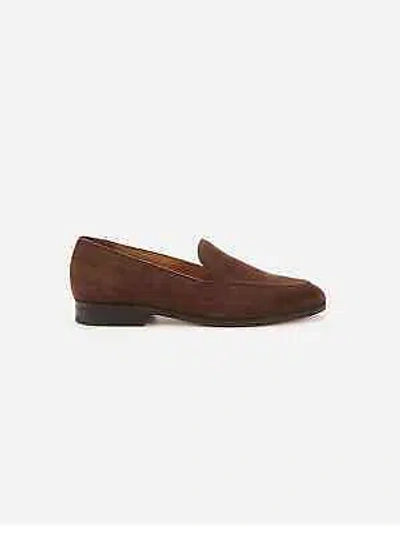 Pre-owned Made In Italy Cb  Suede Slip-on Dove