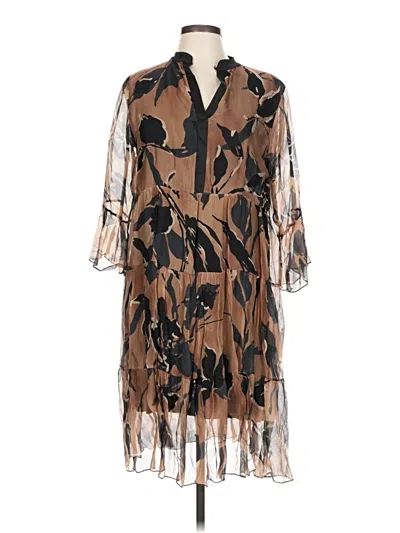 Pre-owned Made In Italy Cocktail Dress In Brown