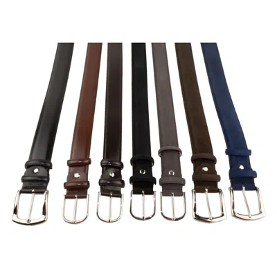 Made In Italy Multicolor Leather Di Calfskin Belt