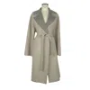 Made In Italy Elegant Italian Virgin Wool Coat
