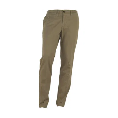 Made In Italy Elegant Italian Winter Trousers In Brown