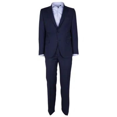 MADE IN ITALY ELEGANT MEN'S WOOL SUIT IN CLASSIC MEN'S