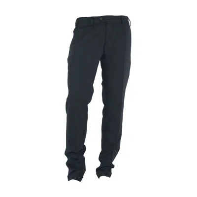 Made In Italy Elegant Trousers For The Modern Men's Man In Black