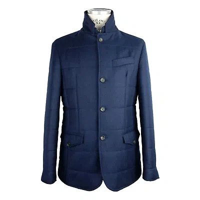 Pre-owned Made In Italy Blue Wool Jacket