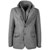 Made In Italy Gray Wool Jacket In Gray