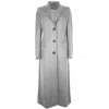 Made In Italy Gray Wool Vergine Jackets & Coat