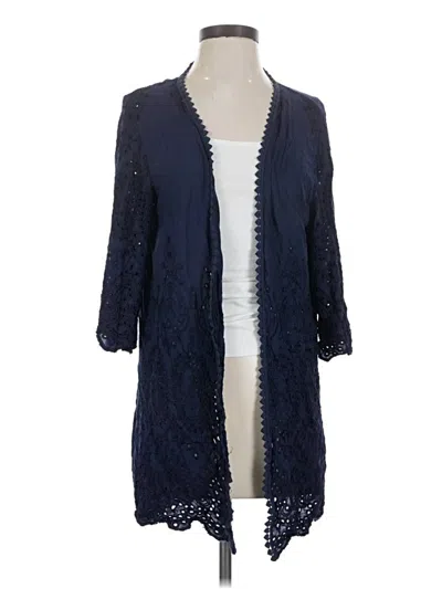 Pre-owned Made In Italy Kimono In Blue