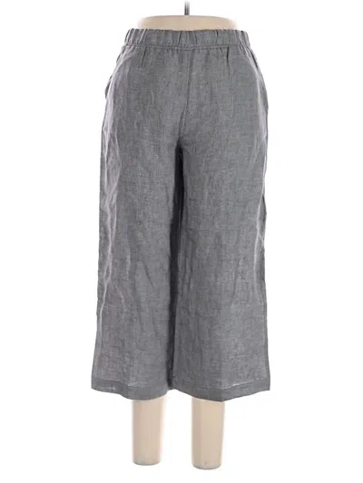 Made In Italy Linen Pants In Multi