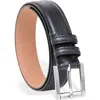 Made In Italy Pebbled Leather Belt In Animal Print