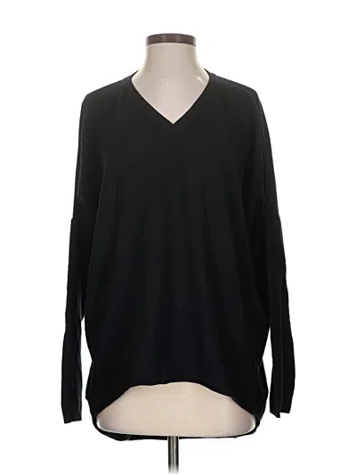 Pre-owned Made In Italy Pullover Sweater In Black