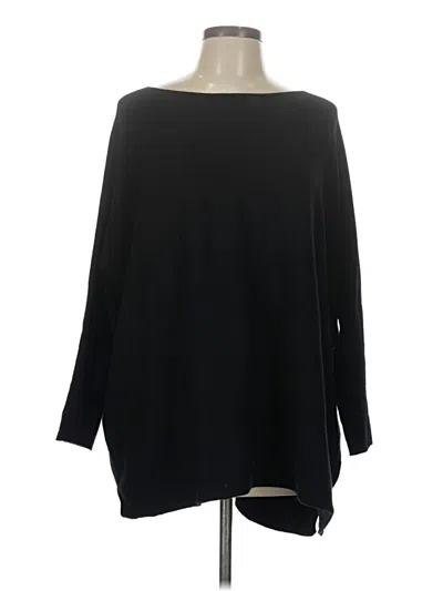 Pre-owned Made In Italy Pullover Sweater In Black