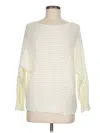 Made In Italy Pullover Sweater In Ivory