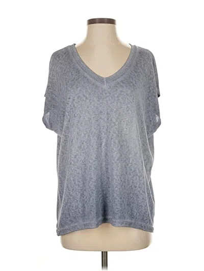 Pre-owned Made In Italy Short Sleeve T-shirt In Blue