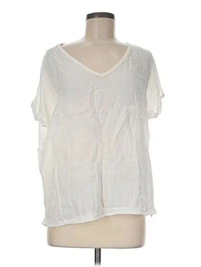 Pre-owned Made In Italy Short Sleeve T-shirt In Ivory