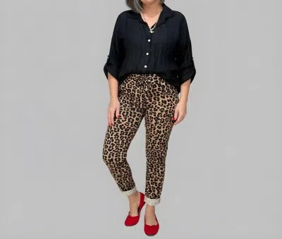 Made In Italy The Effortless Chic Shirt In Black