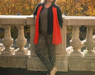 Made In Italy Ultra Soft Everyday Rib Knit Top In Taupe In Black