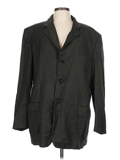 Pre-owned Made In Italy Wool Blazer Jacket In Green