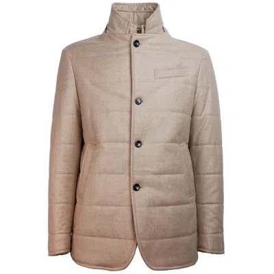 Made In Italy Wool Jackets & Men's Coat In Neutral