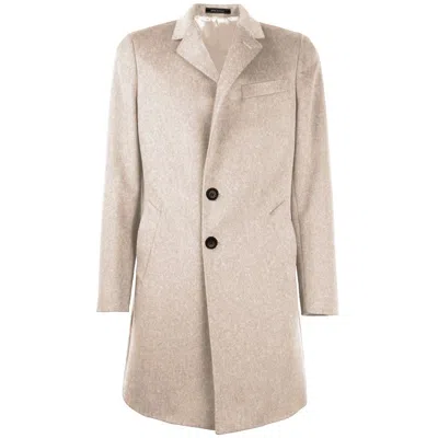 MADE IN ITALY WOOL MEN'S COAT
