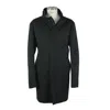Made In Italy Black Wool Vergine Jacket In Black