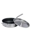 Made In Procoat Nonstick 3.5 Qt. Saute Pan And Lid In Silver