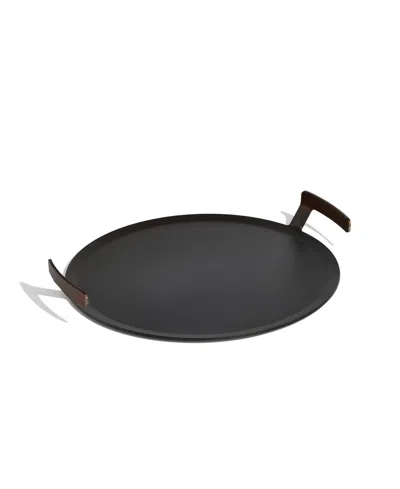 MADE IN SEASONED CARBON STEEL 17.5" ROUND GRIDDLE
