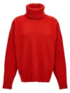 MADE IN TOMBOY ELY SWEATER, CARDIGANS RED