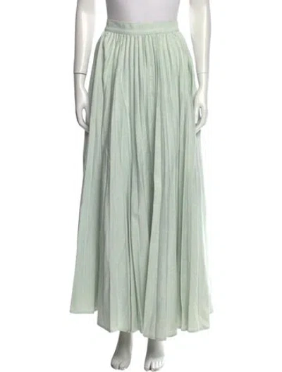 Pre-owned Made In Tomboy Long Skirt W/ Tags In Green