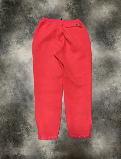 Pre-owned Made In Usa X Patagonia Vintage Patagonia Fleece Pants Synchilla In Pink