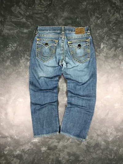 Pre-owned Made In Usa X True Religion Vintage True Religion Jeans Denim Pants In Blue