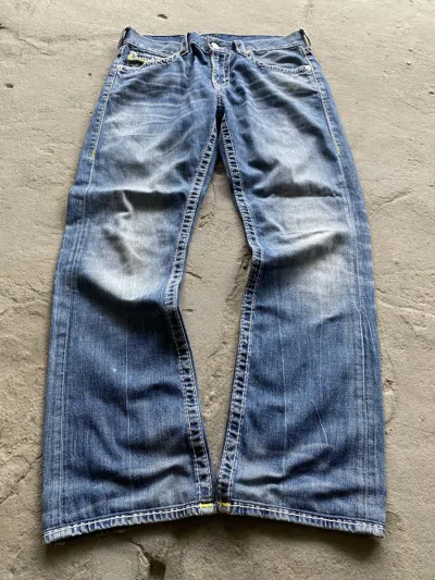 Pre-owned Made In Usa X True Religion Vintage True Religion Jeans Double Stitch Made In Multicolor