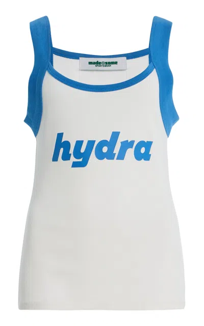 Made Some Exclusive La Isla Hydra Cotton Tank Top In White