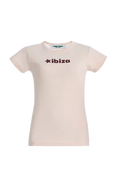 Made Some Exclusive La Isla Ibiza Cotton Baby T-shirt In Pink